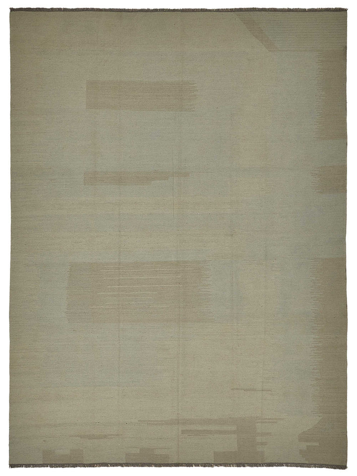 9x12 Contemporary Wool Kilim Rug - 51785