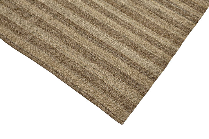 8x12 Contemporary Wool Kilim Rug - 51786
