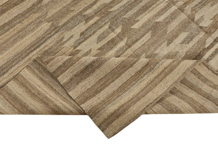 8x12 Contemporary Wool Kilim Rug - 51786