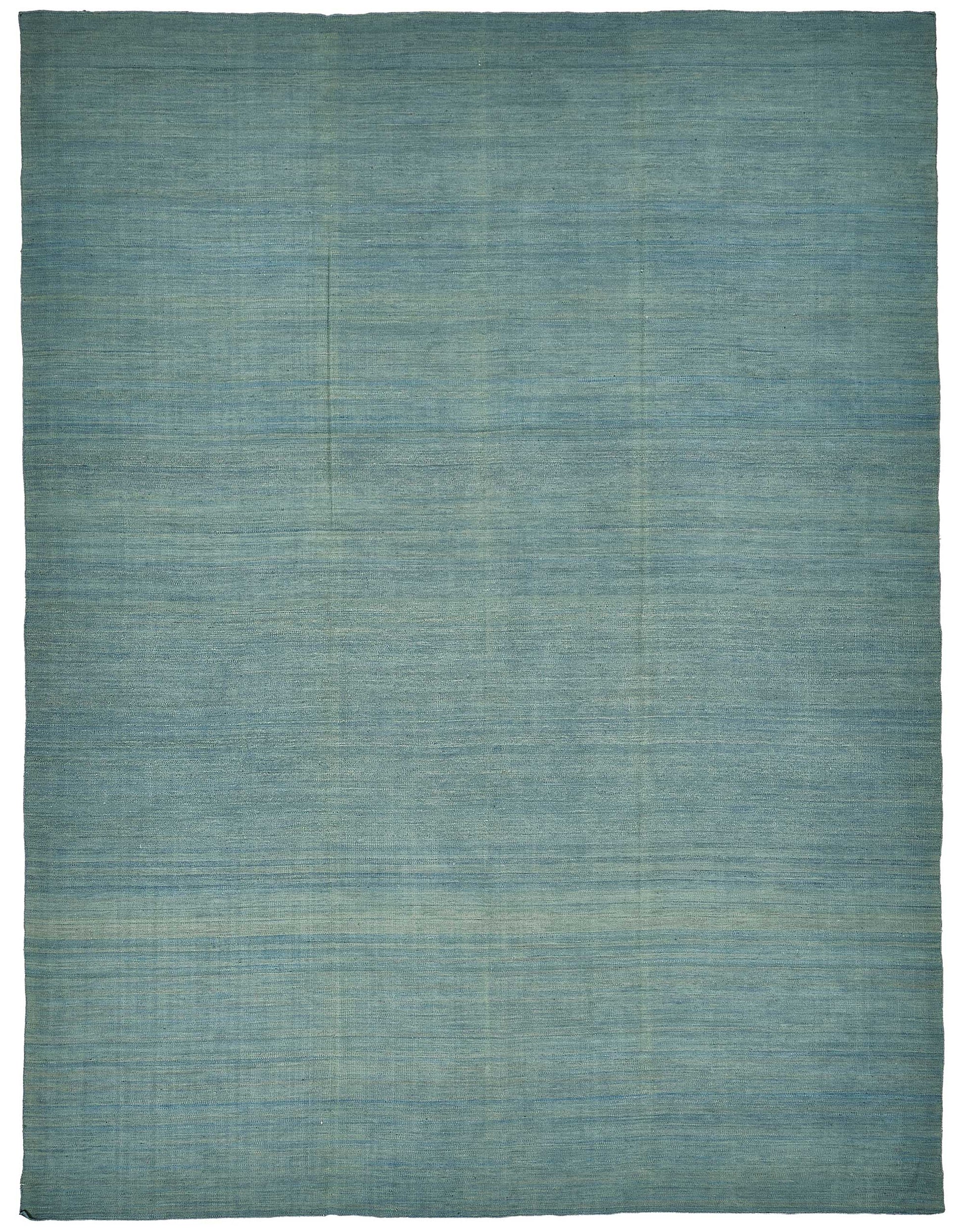 9x12 Contemporary Wool Kilim Rug - 51788