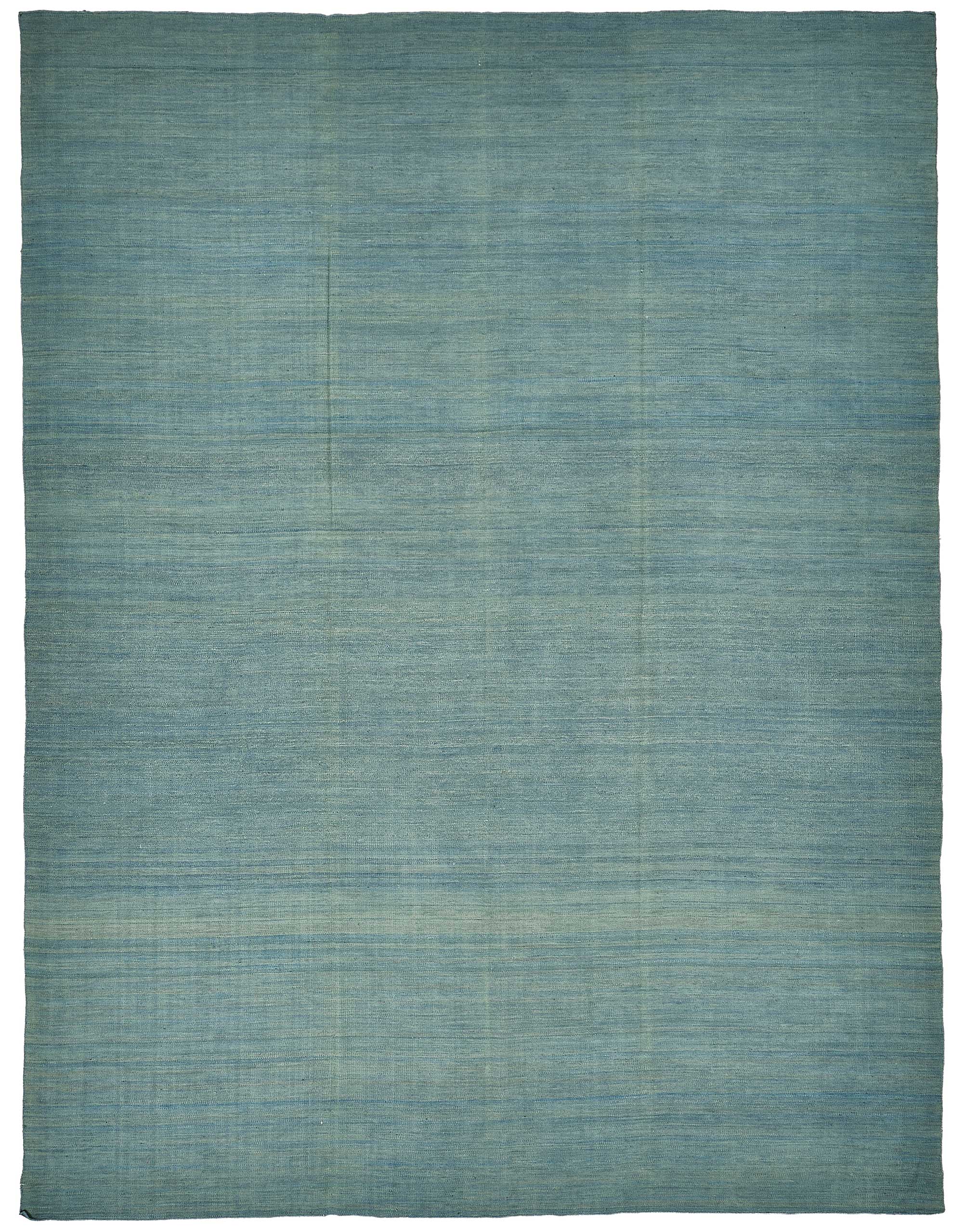 9x12 Contemporary Wool Kilim Rug - 51788