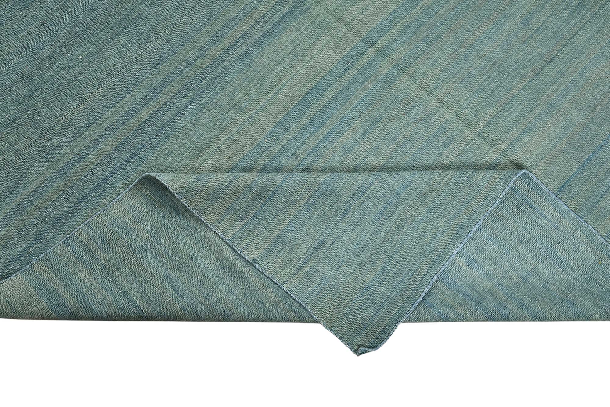 9x12 Contemporary Wool Kilim Rug - 51788