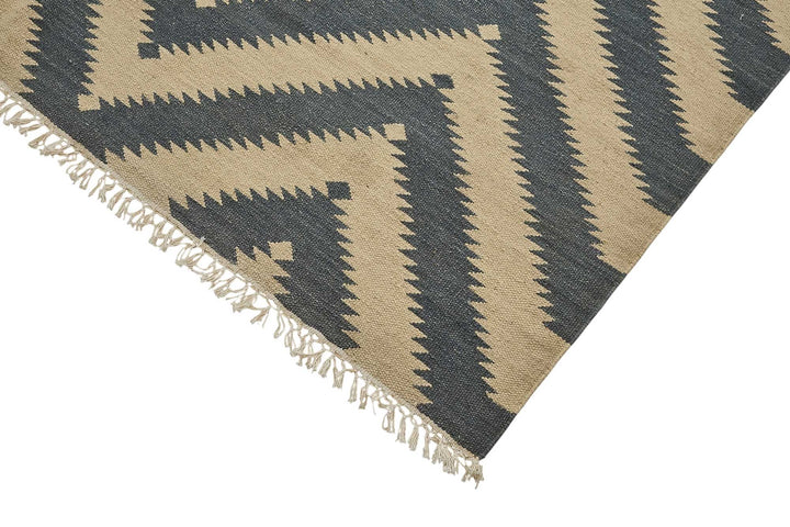 9x12 Contemporary Wool Kilim Rug - 51790