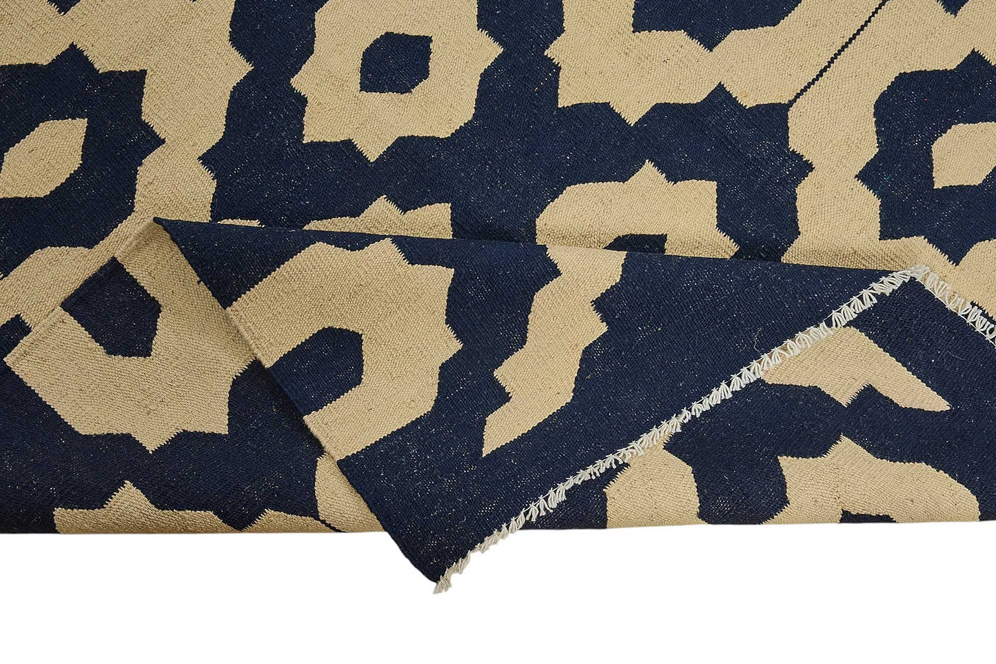 9x12 Contemporary Wool Kilim Rug - 51791