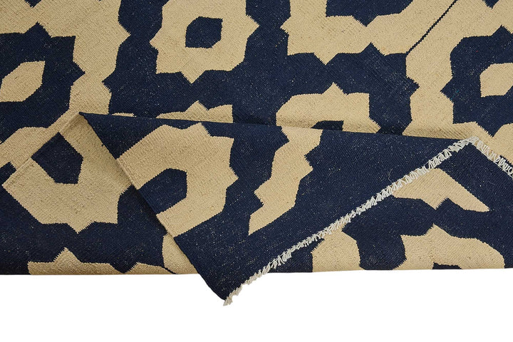 9x12 Contemporary Wool Kilim Rug - 51791