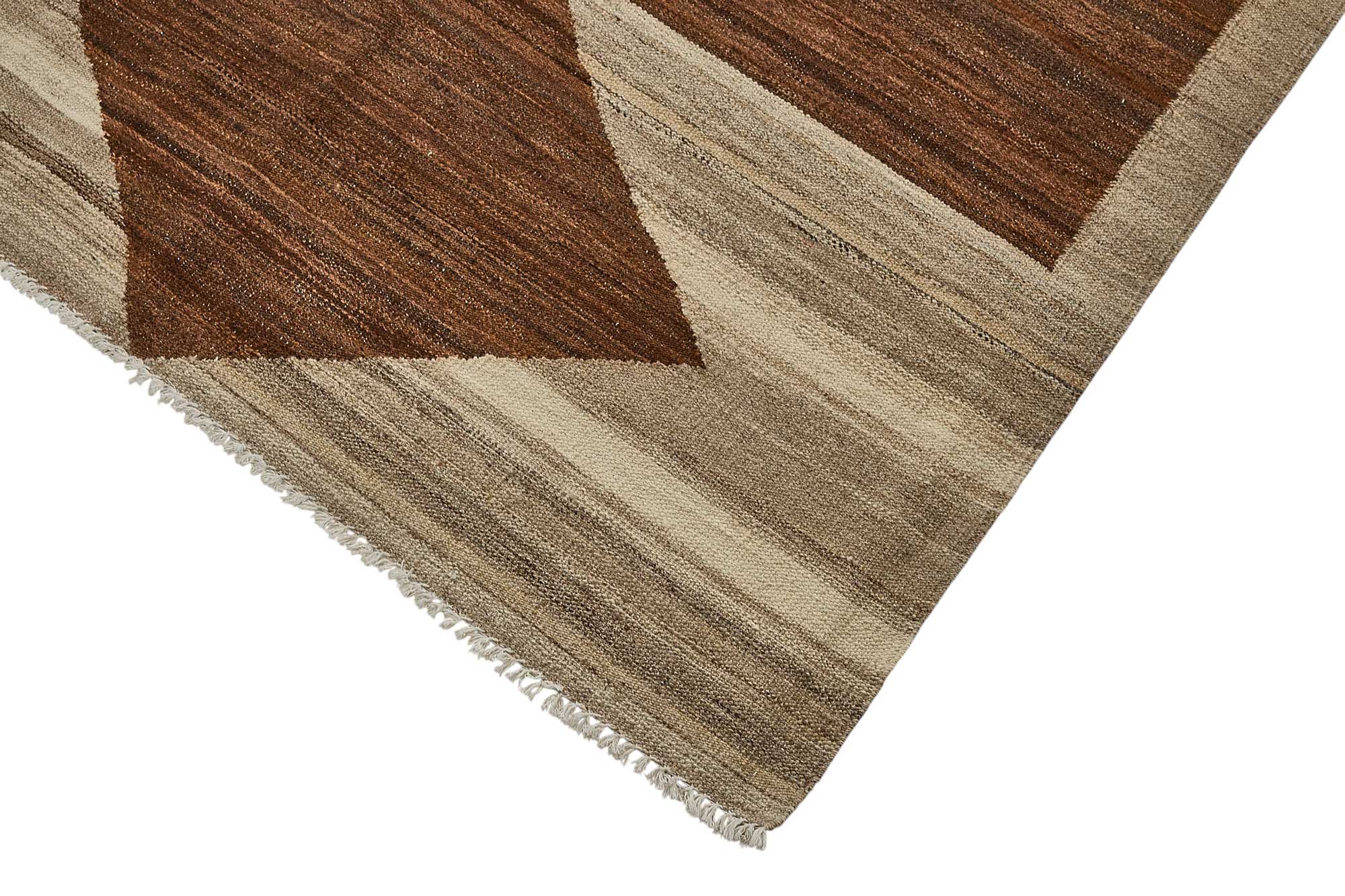 9x12 Contemporary Wool Kilim Rug - 51794