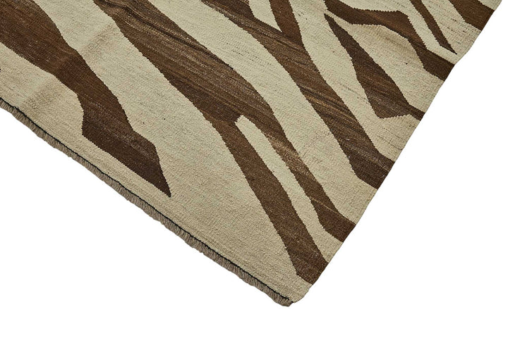 9x12 Contemporary Wool Kilim Rug - 51795