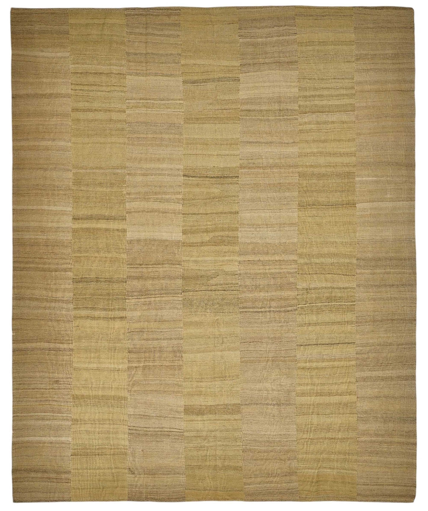 9x11 Contemporary Wool Kilim Rug - 51796