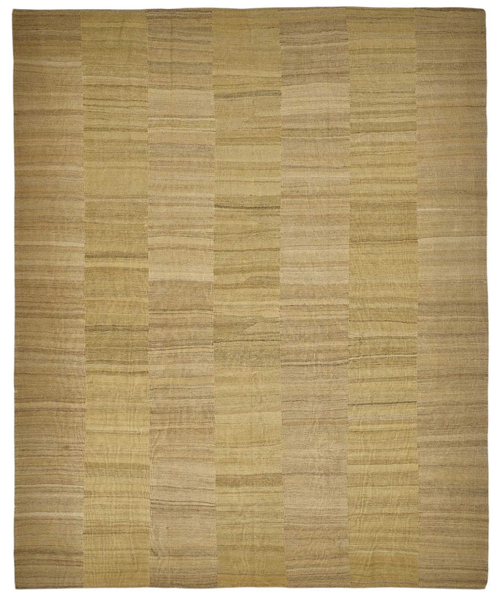 9x11 Contemporary Wool Kilim Rug - 51796
