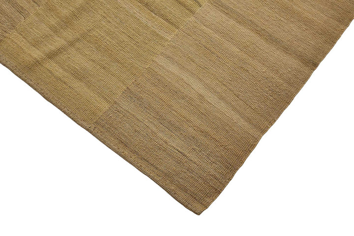 9x11 Contemporary Wool Kilim Rug - 51796
