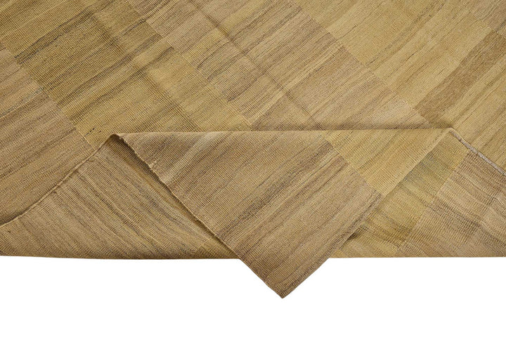 9x11 Contemporary Wool Kilim Rug - 51796