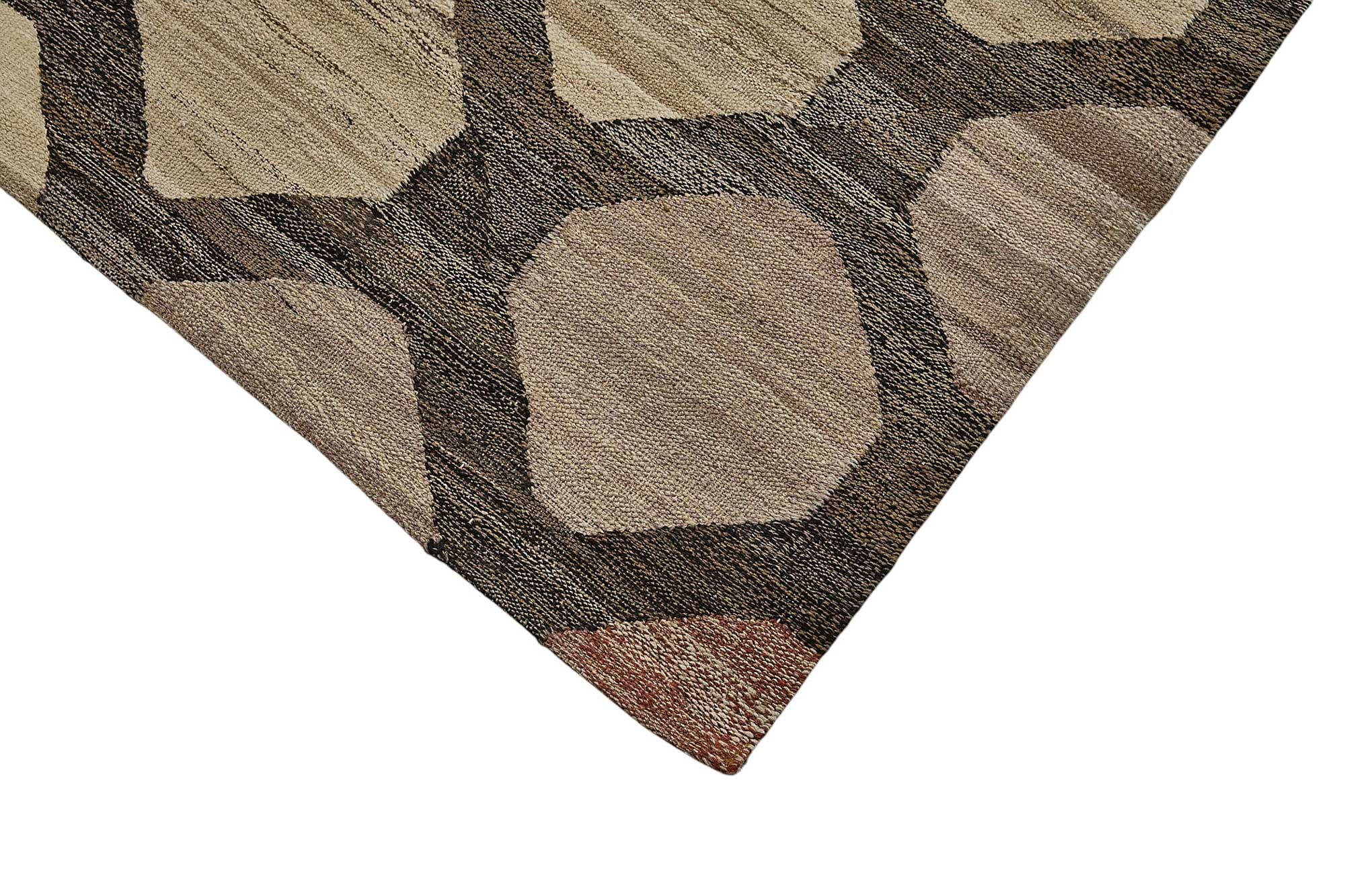 12x15 Contemporary Wool Kilim Rug - 51799
