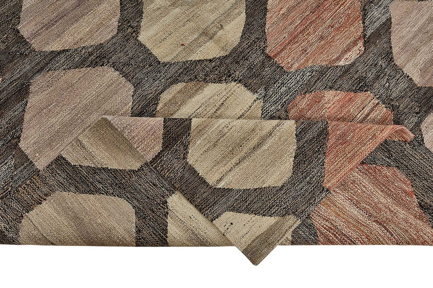 12x15 Contemporary Wool Kilim Rug - 51799