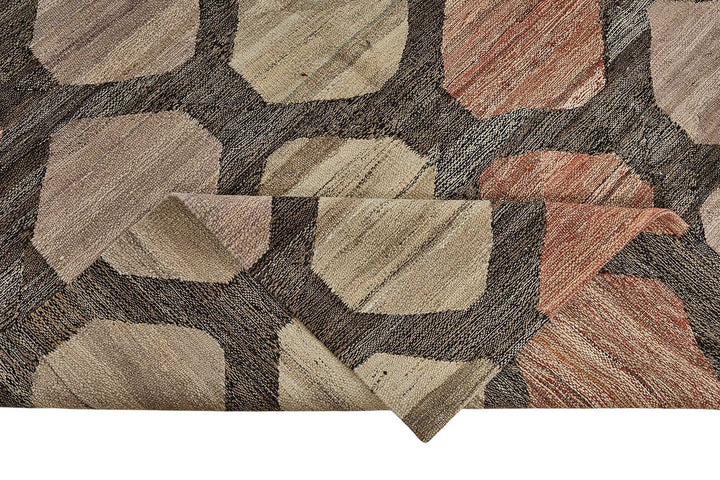 12x15 Contemporary Wool Kilim Rug - 51799