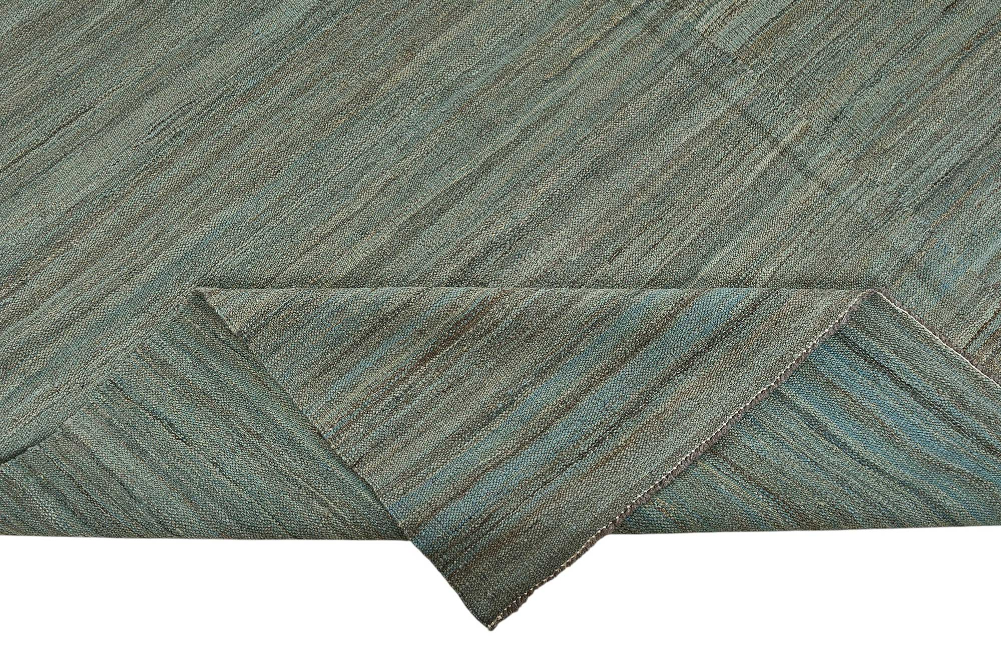 10x14 Contemporary Wool Kilim Rug - 51800