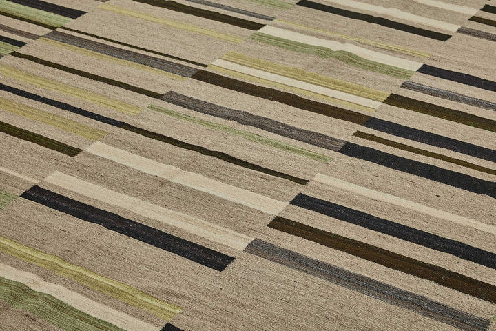 10x14 Contemporary Wool Kilim Rug - 51801