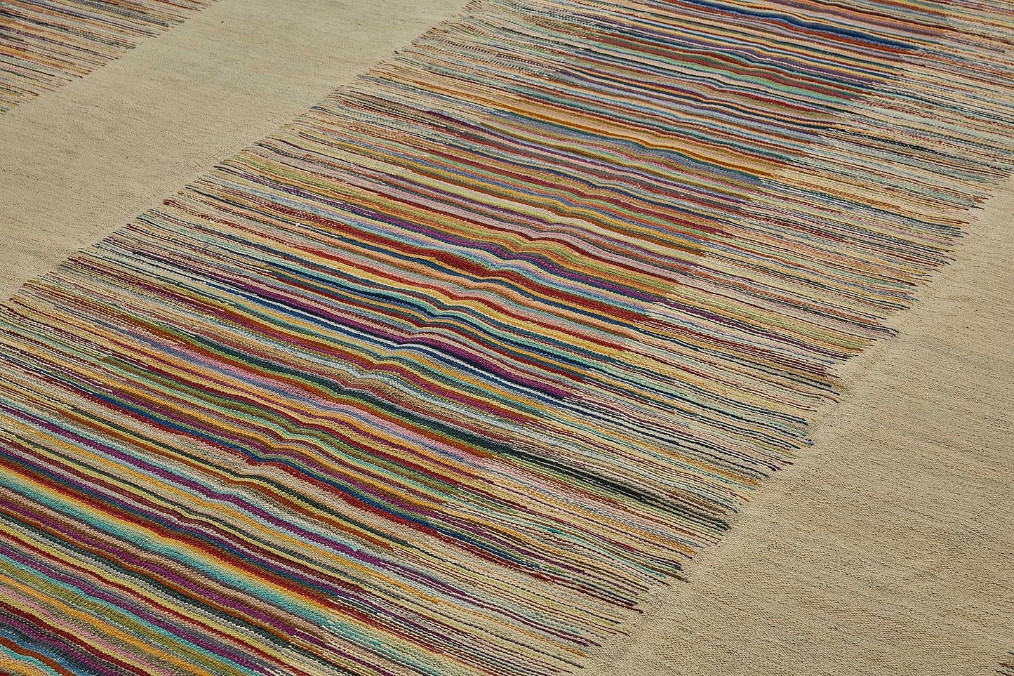 10x13 Contemporary Wool Kilim Rug - 51802