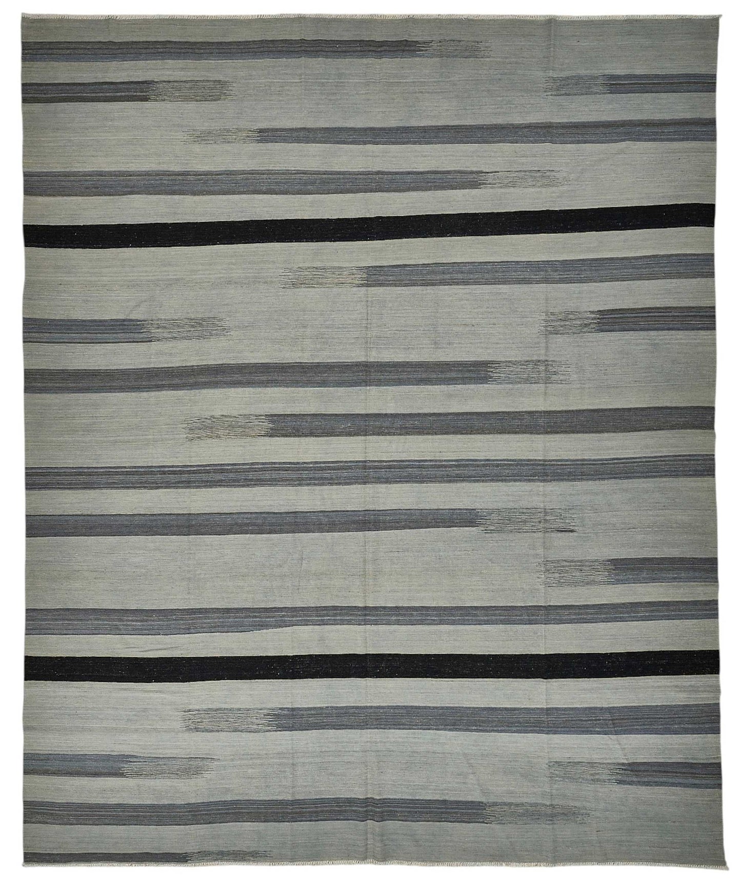 12x15 Contemporary Wool Kilim Rug - 51804