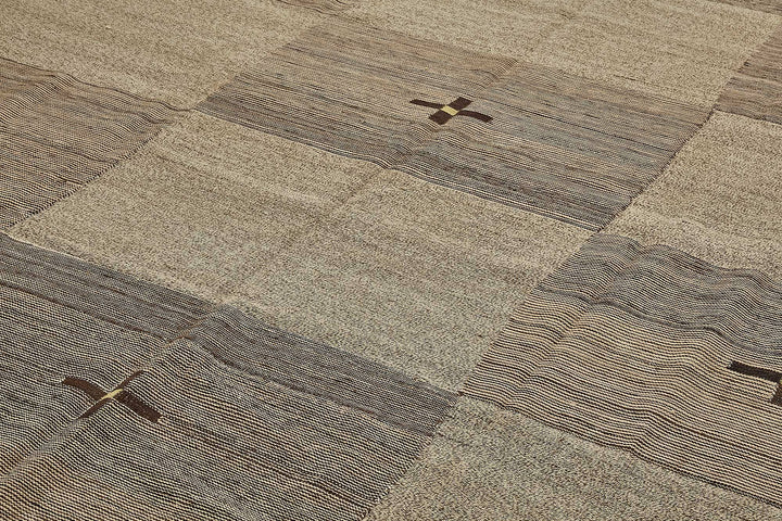 10x14 Contemporary Wool Kilim Rug - 51805
