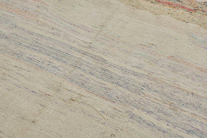 6x9 Handmade Vintage Chaput Kilim Rug - 51816