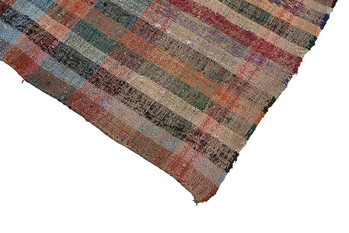 6x10 Handmade Vintage Chaput Kilim Rug - 51822