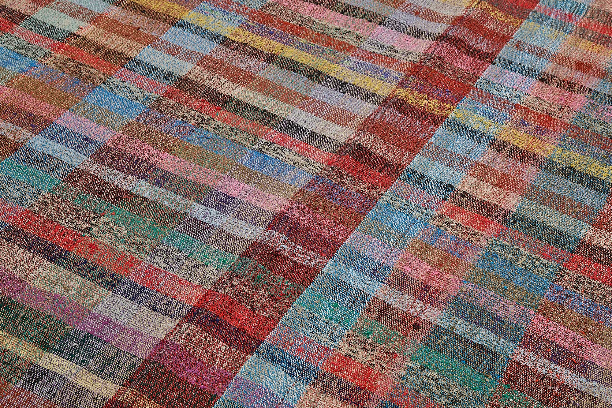 6x10 Handmade Vintage Chaput Kilim Rug - 51822