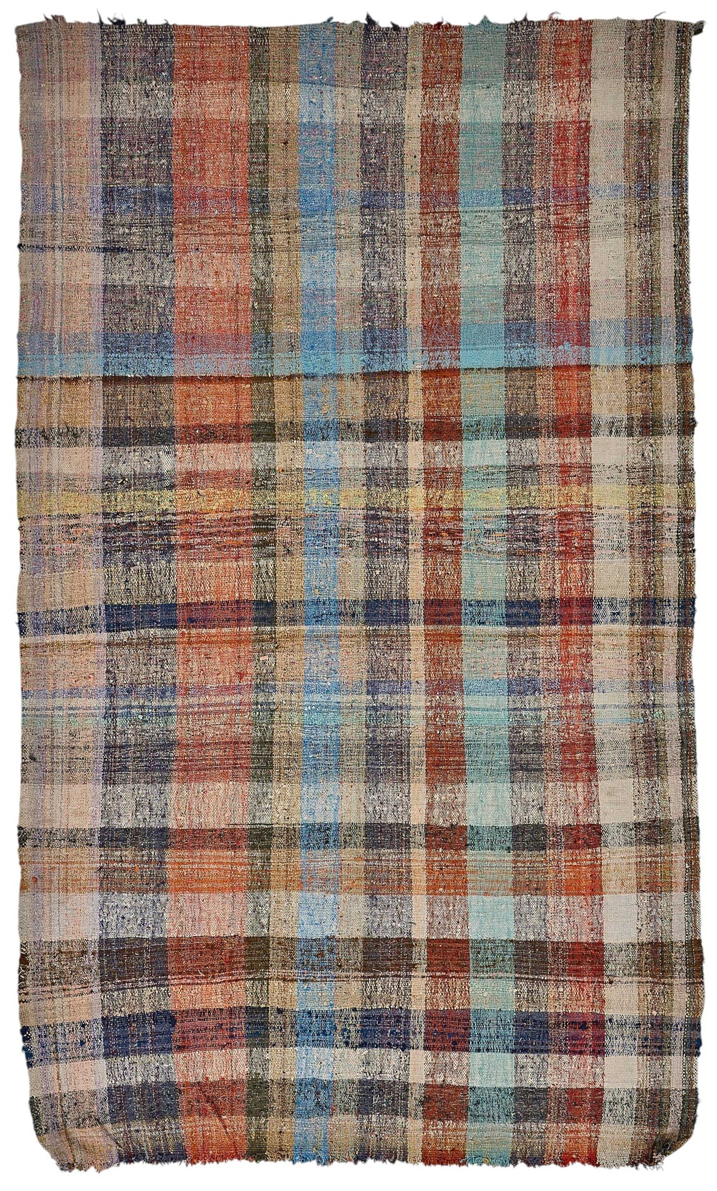 6x10 Handmade Vintage Chaput Kilim Rug - 51824