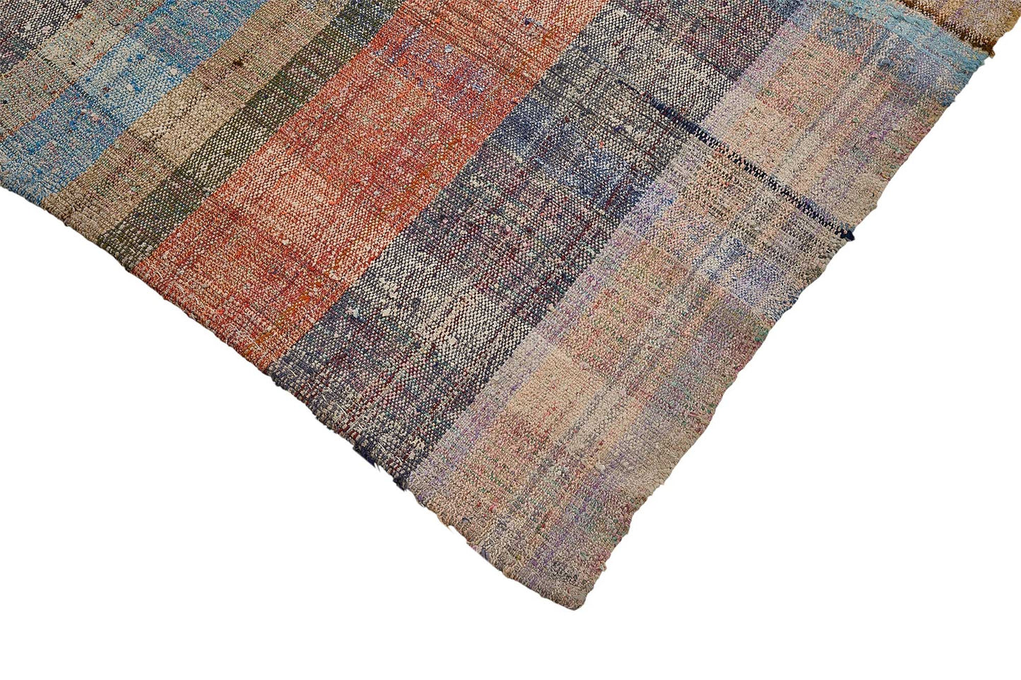 6x10 Handmade Vintage Chaput Kilim Rug - 51824