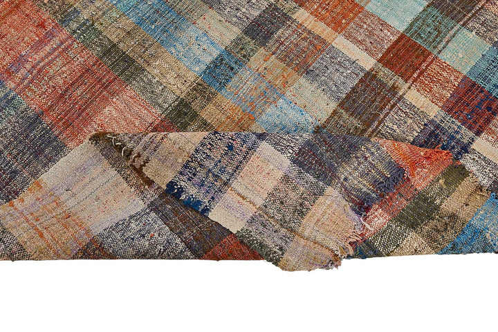 6x10 Handmade Vintage Chaput Kilim Rug - 51824