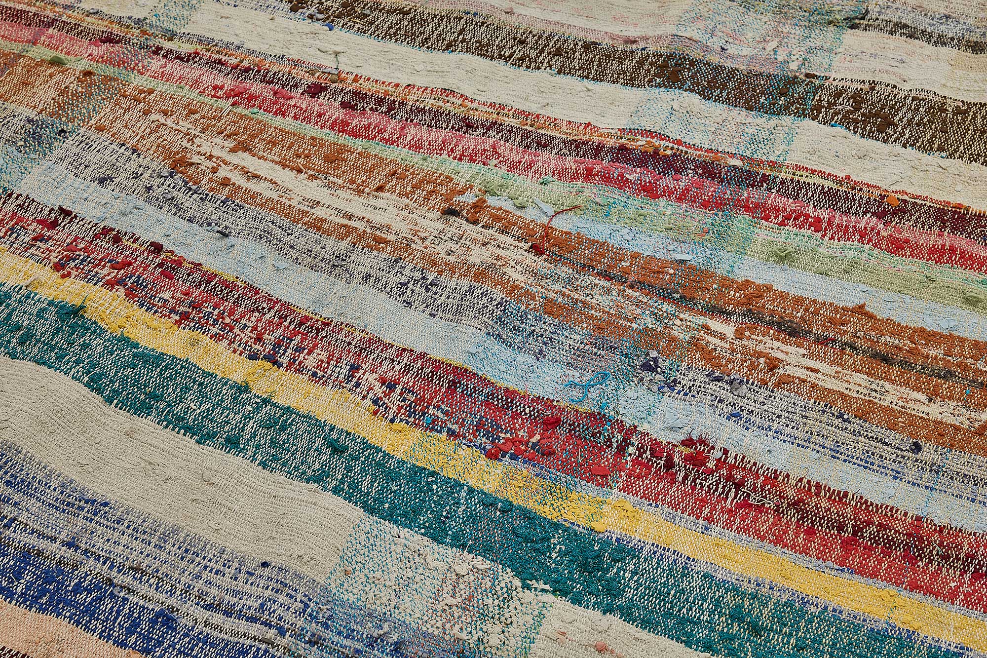 5x11 Handmade Vintage Chaput Kilim Rug - 51827