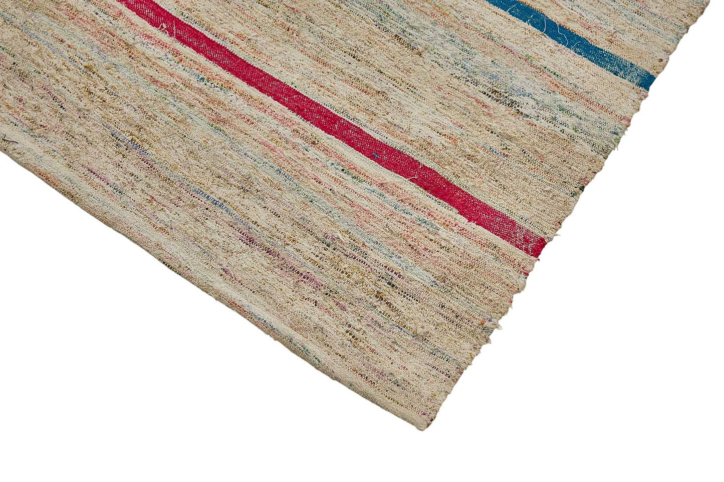 6x10 Handmade Vintage Chaput Kilim Rug - 51838
