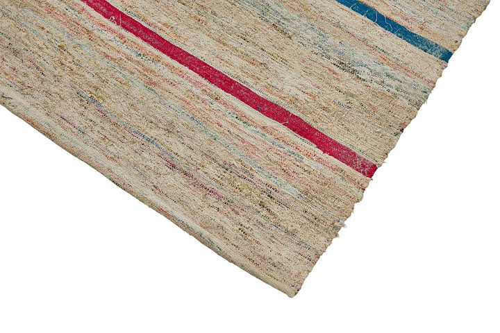 6x10 Handmade Vintage Chaput Kilim Rug - 51838