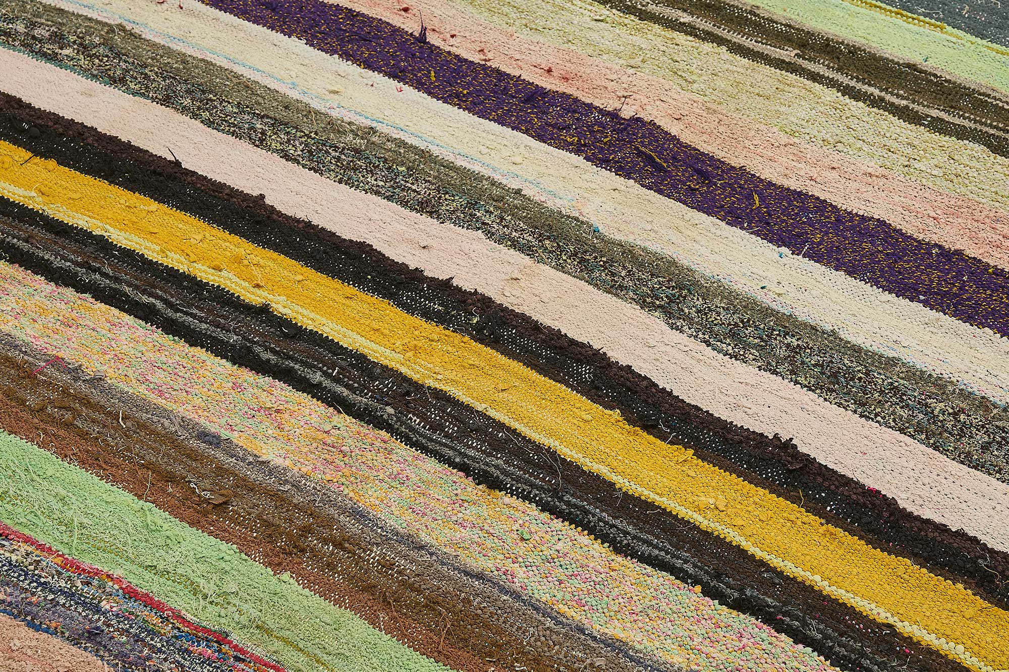 5x9 Handmade Vintage Chaput Kilim Rug - 51839