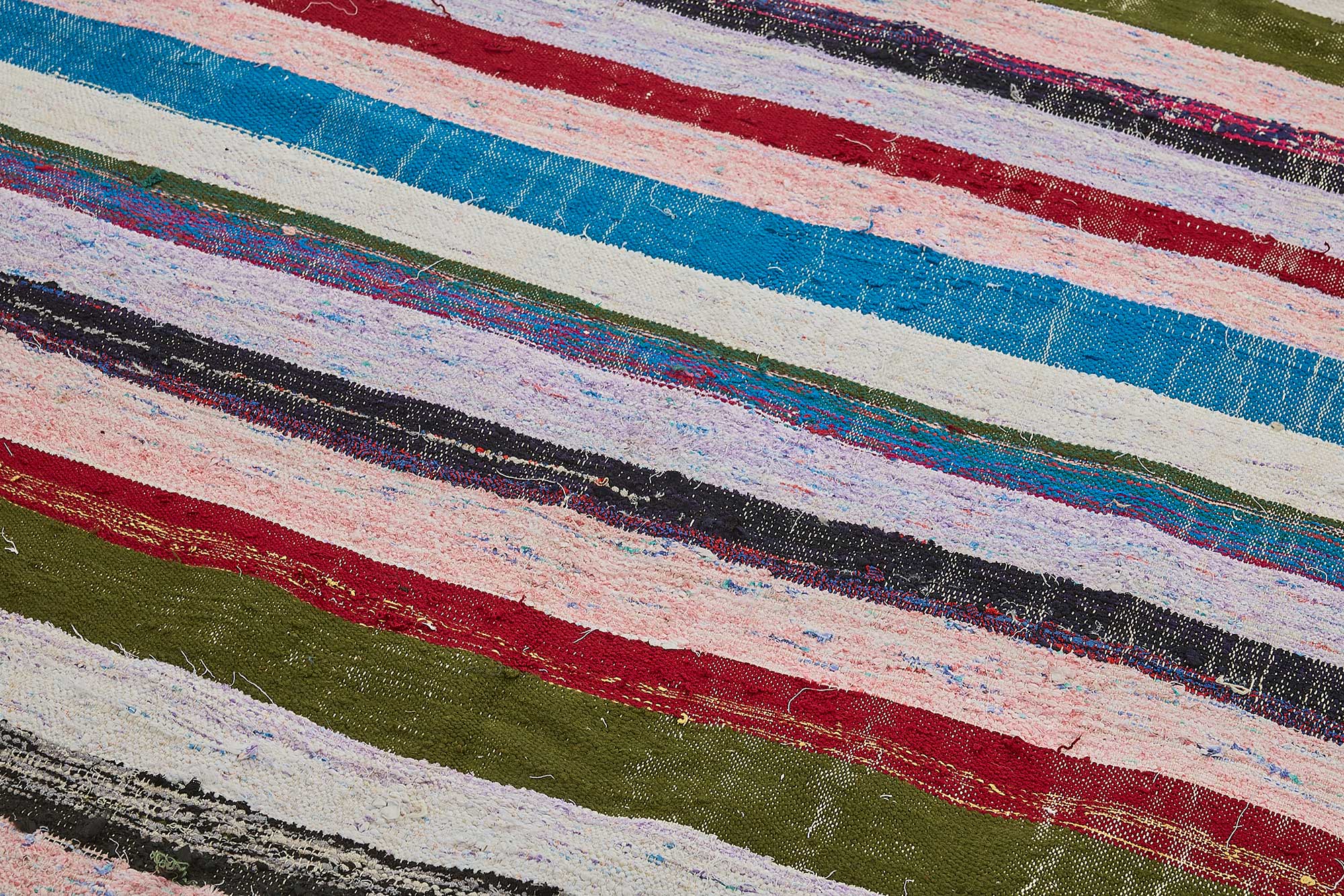 6x10 Handmade Vintage Chaput Kilim Rug - 51841