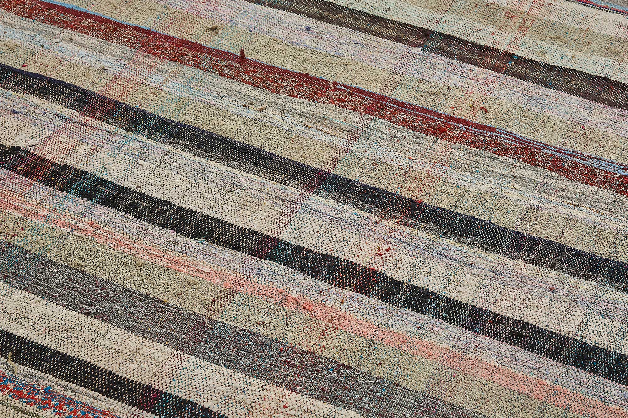 6x10 Handmade Vintage Chaput Kilim Rug - 51842