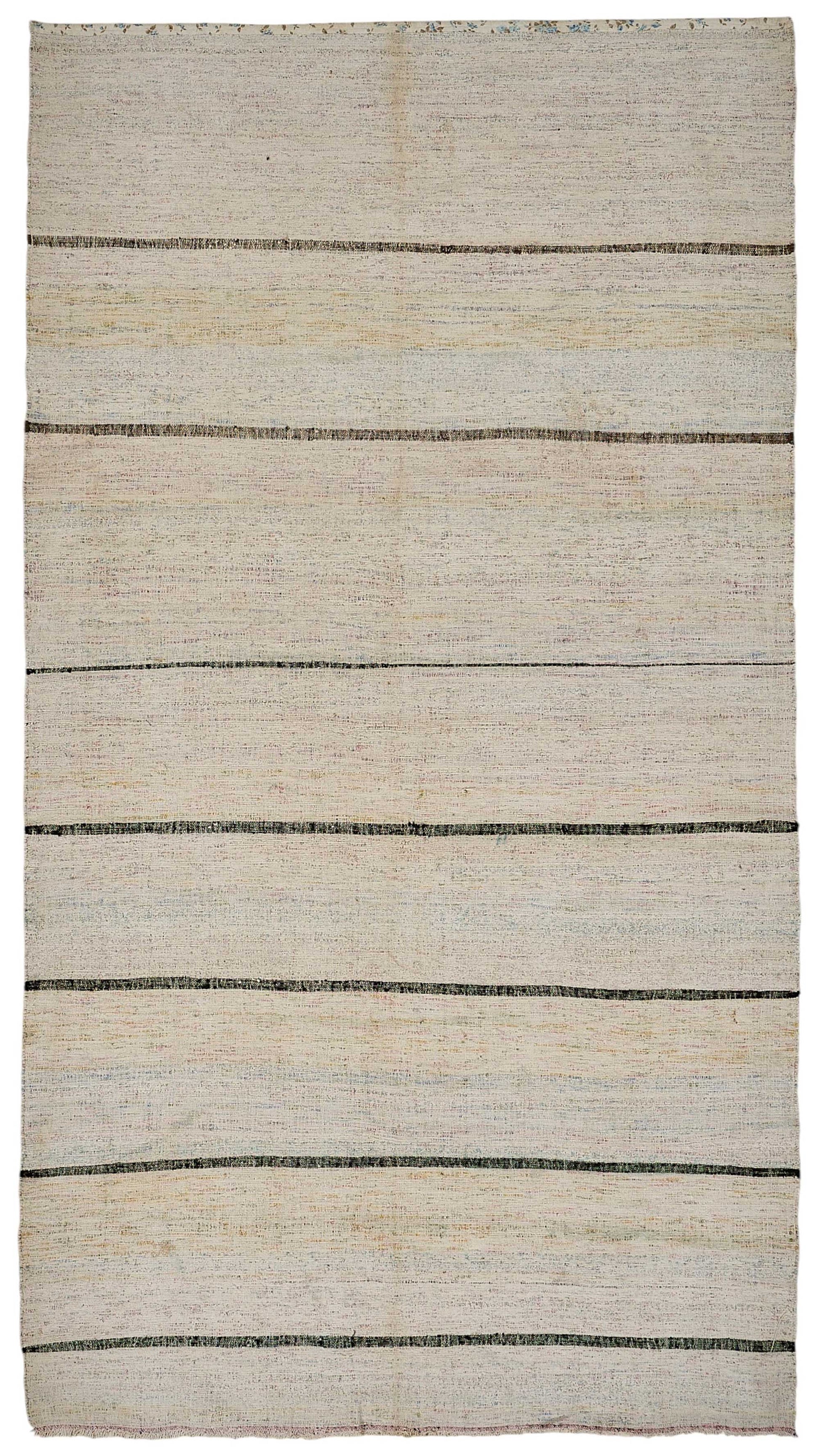 6x12 Handmade Vintage Chaput Kilim Rug - 51843