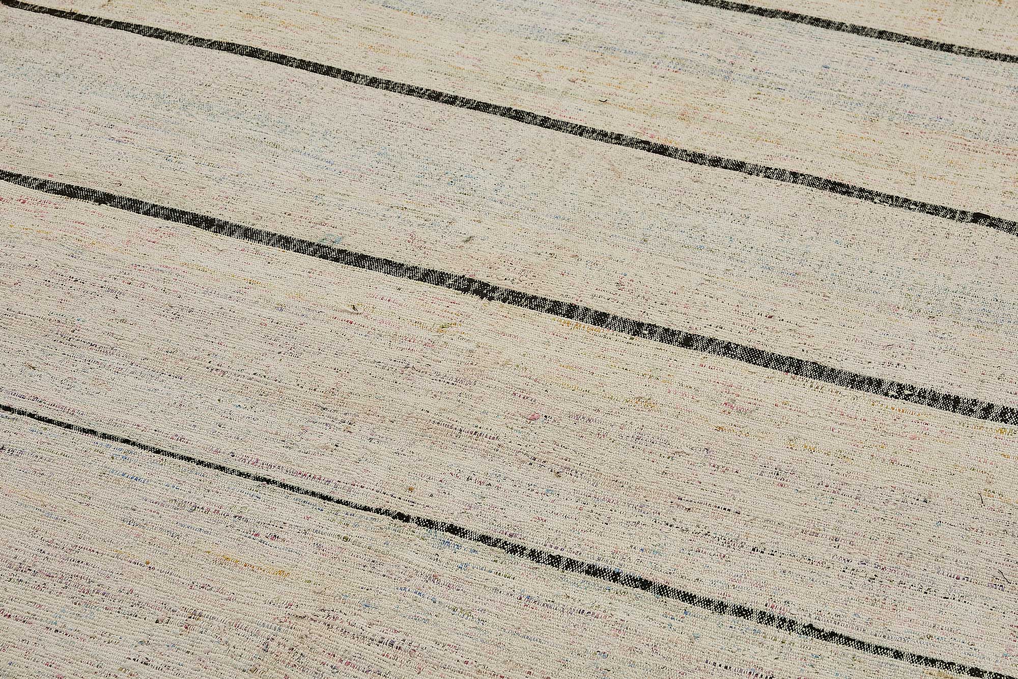 6x12 Handmade Vintage Chaput Kilim Rug - 51843