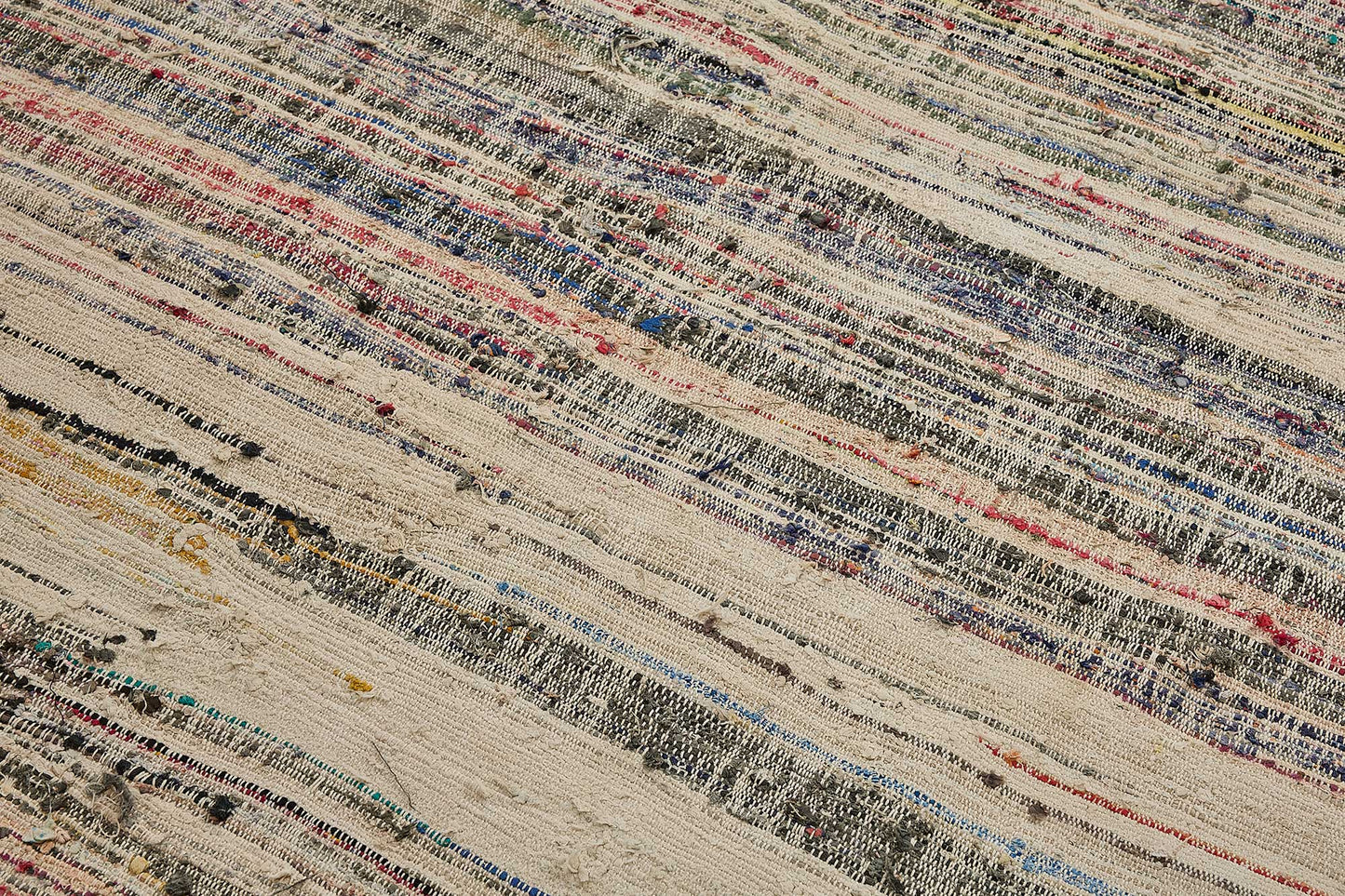 5x8 Handmade Vintage Chaput Kilim Rug - 51848