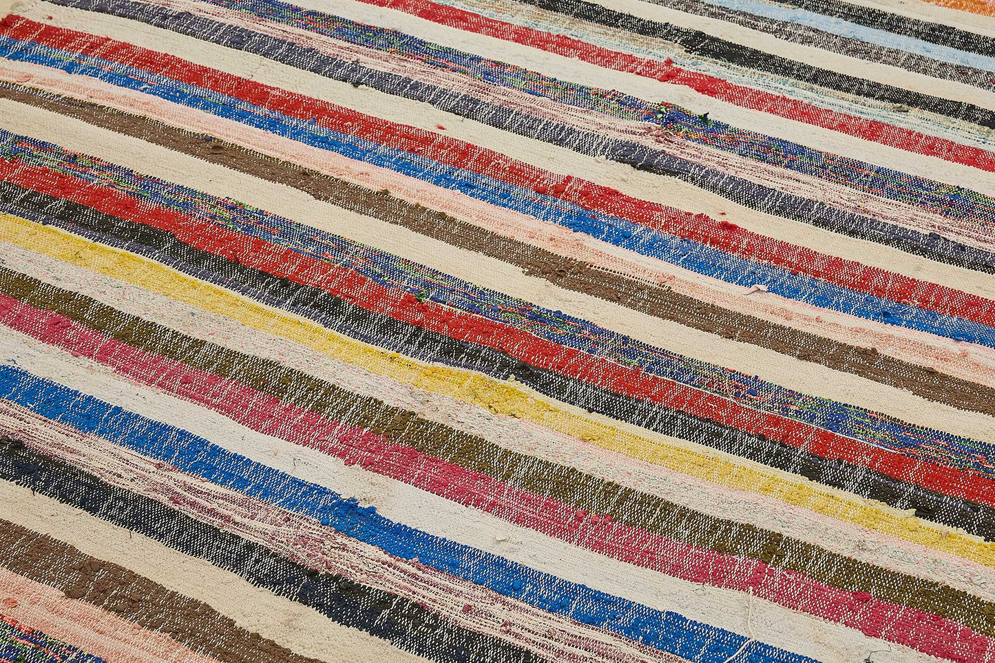 6x10 Handmade Vintage Chaput Kilim Rug - 51849