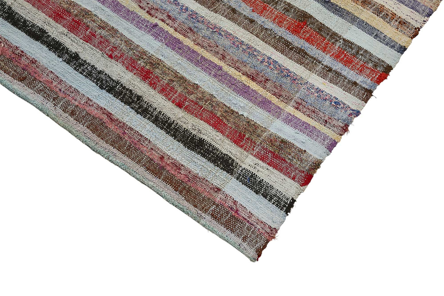 6x10 Handmade Vintage Chaput Kilim Rug - 51851