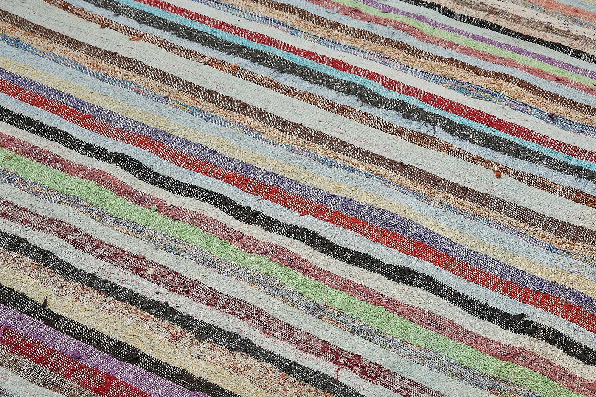 6x10 Handmade Vintage Chaput Kilim Rug - 51851