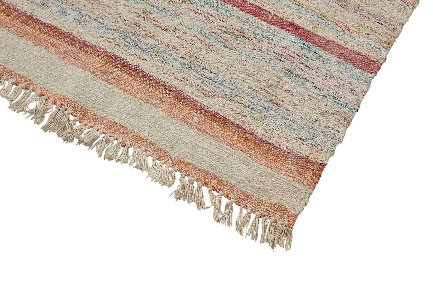 6x11 Handmade Vintage Chaput Kilim Rug - 51854