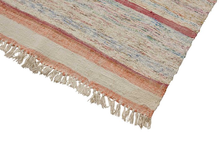 6x11 Handmade Vintage Chaput Kilim Rug - 51854