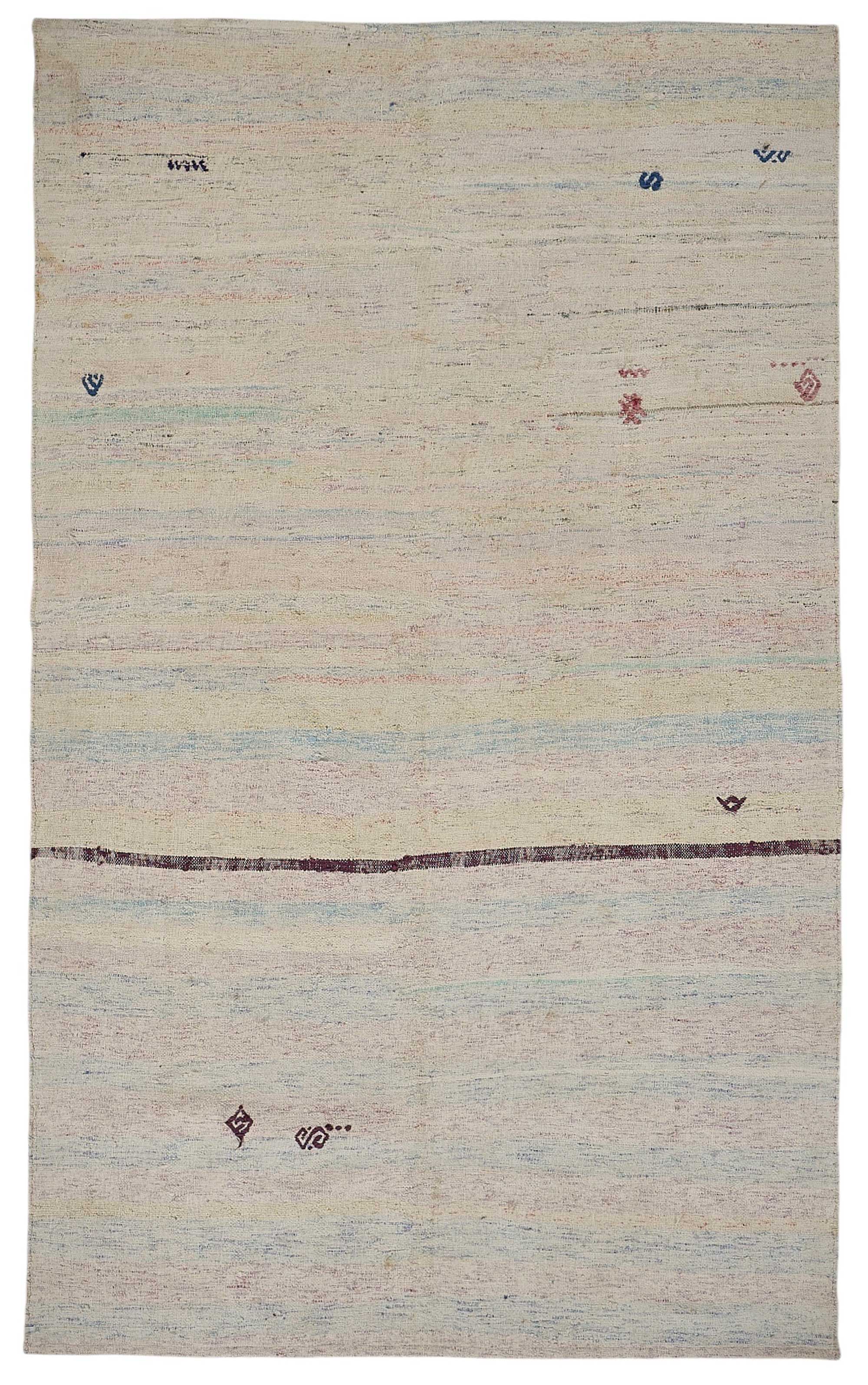 6x10 Vintage Turkish Chaput Kilim Rug - 51856