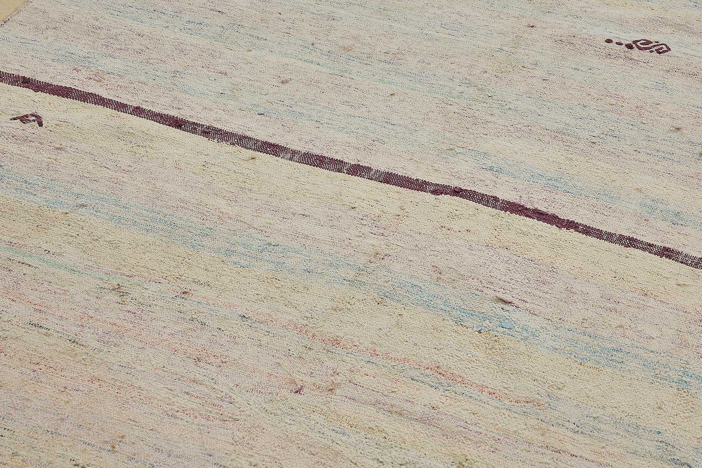 6x10 Vintage Turkish Chaput Kilim Rug - 51856