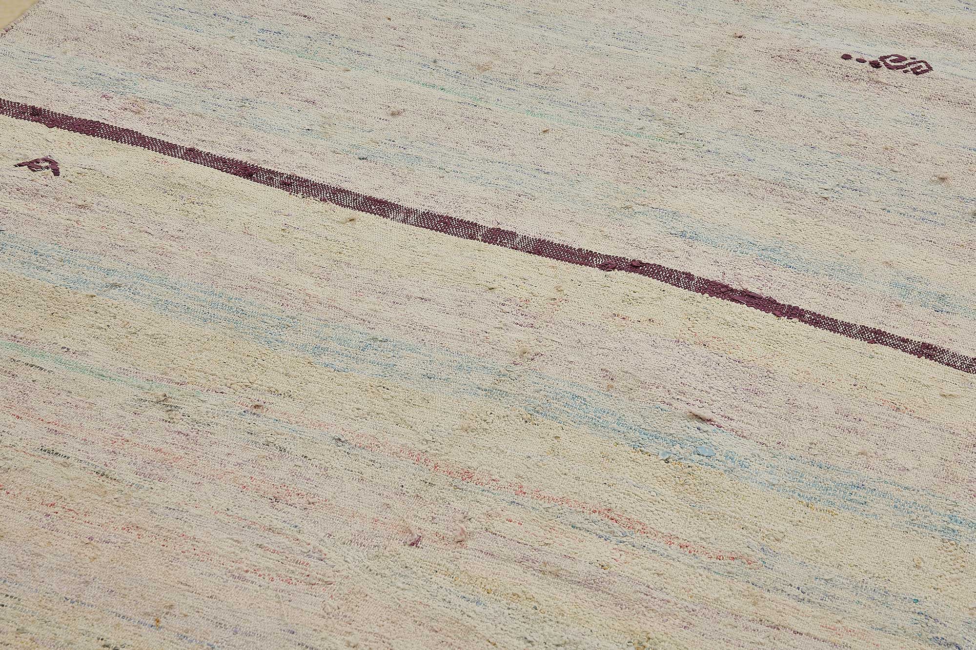 6x10 Vintage Turkish Chaput Kilim Rug - 51856