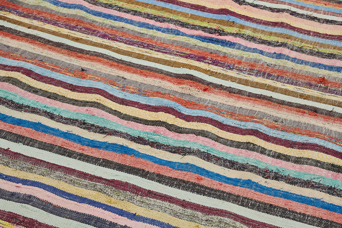 6x12 Handmade Vintage Chaput Kilim Rug - 51861