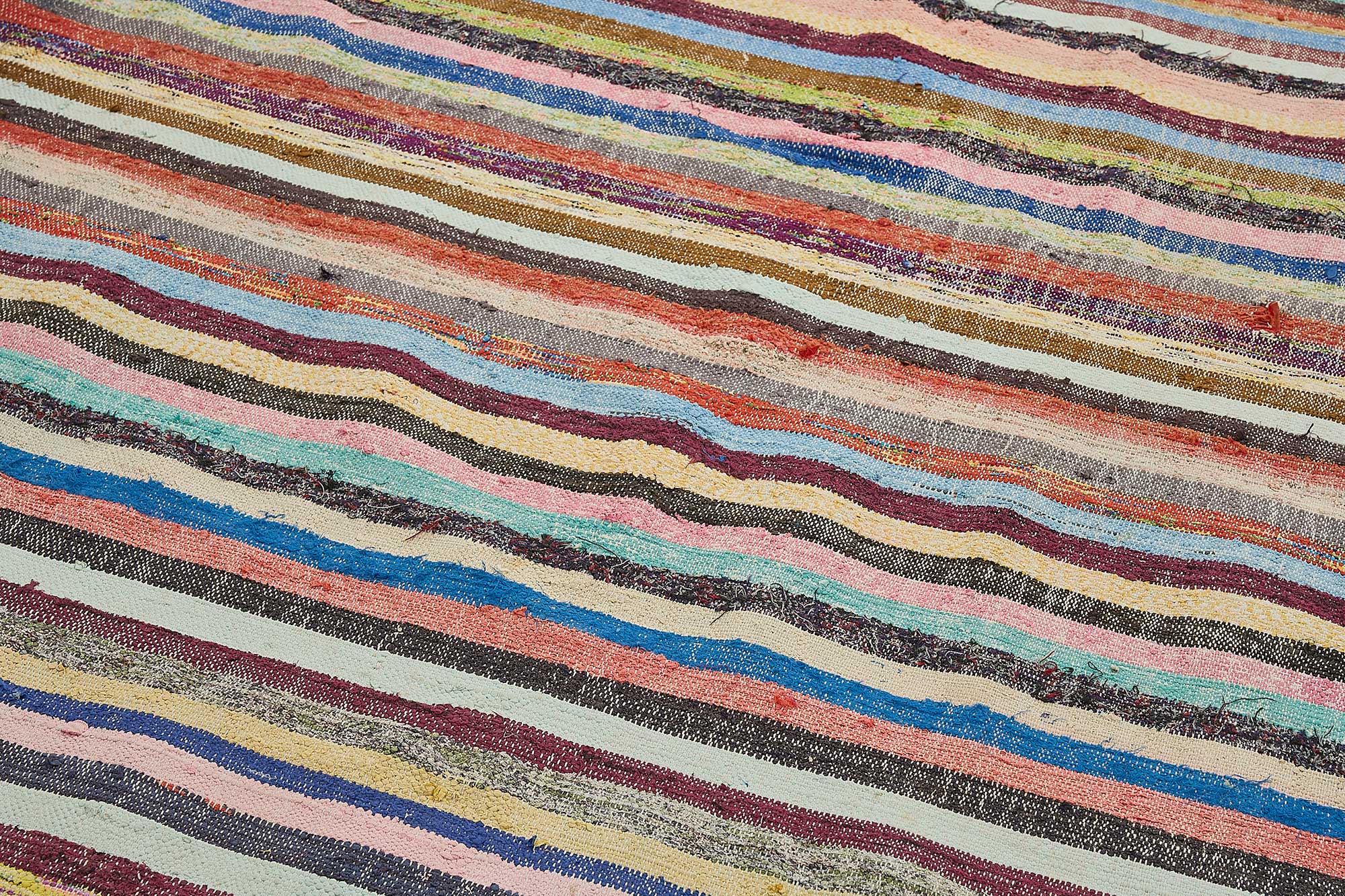 6x12 Handmade Vintage Chaput Kilim Rug - 51861