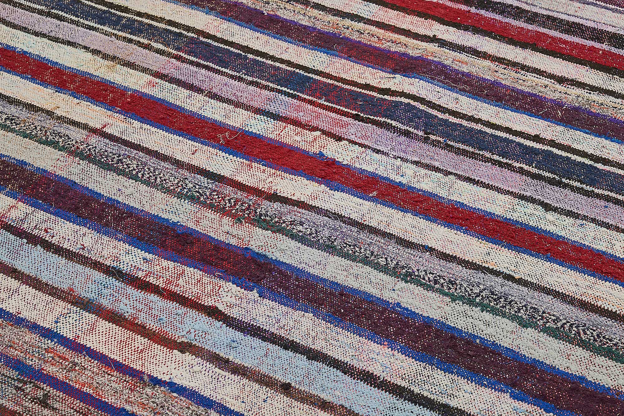 6x10 Handmade Vintage Chaput Kilim Rug - 51862