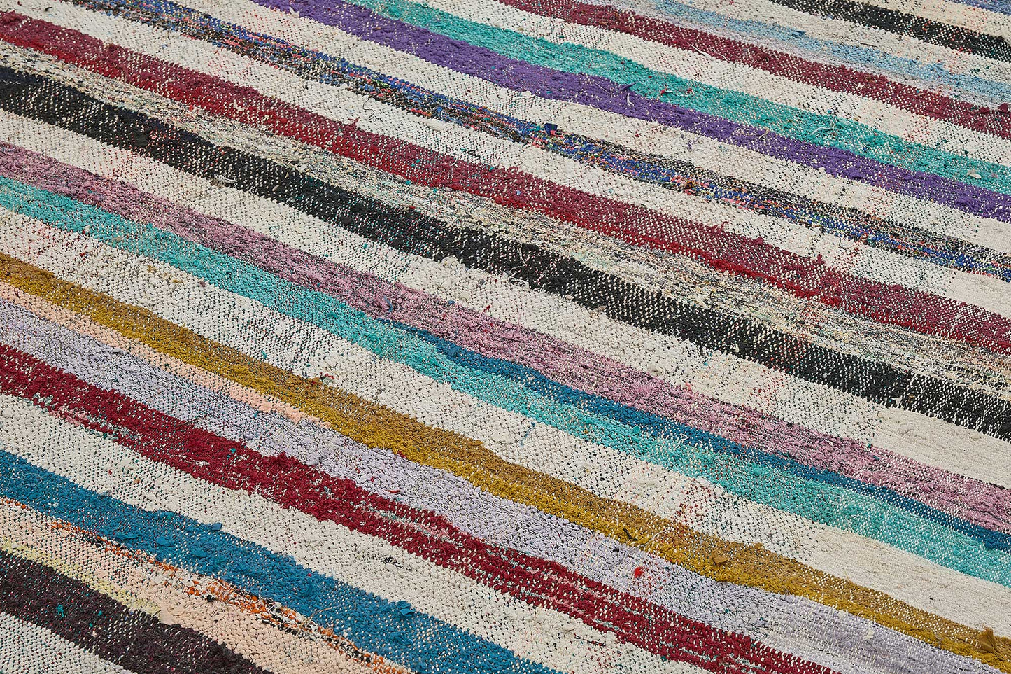 6x10 Handmade Vintage Chaput Kilim Rug - 51870